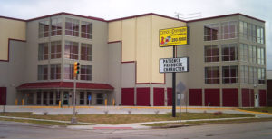 Keypad entry self-storage, climate controlled storage, inside and outside storage, Des Moines storage 2nd Ave